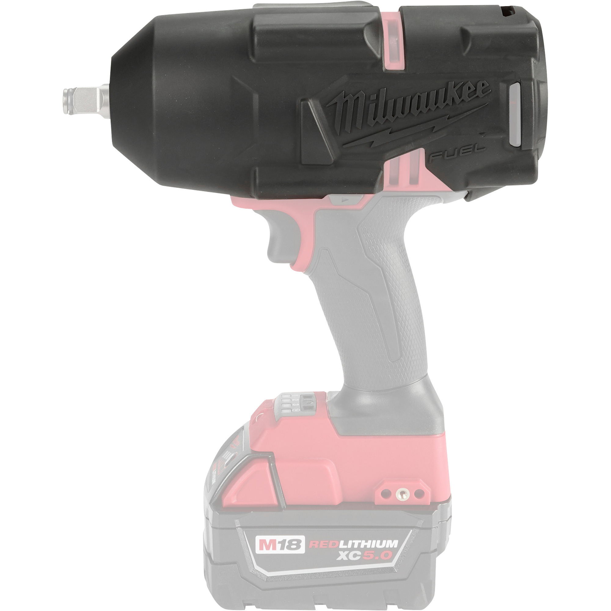 Milwaukee M18 FUEL Cordless High Torque Impact Wrench with Friction Ring, 1/2in. Drive, 1400 Ft